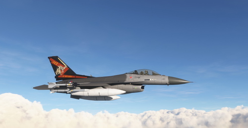 F-16 Royal Dutch Air Force 312 Sqn J-640 55 Years