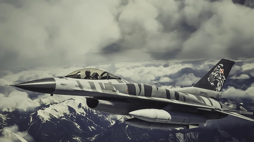 F-16 Tiger Demo Team Poland