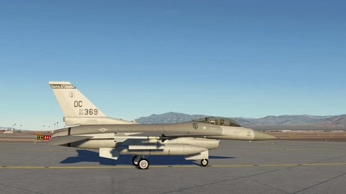 F-16C DC Air National Guard 113th Wing "Plain Gray"