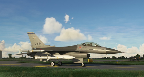 F-16C Royal Dutch Air Force 322 squadron J644