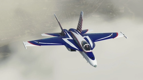 F-18E Aeroknots Demo Jet (Fictional)