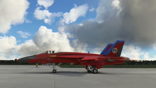F/A-18E Fictional Repaint - Red Angel