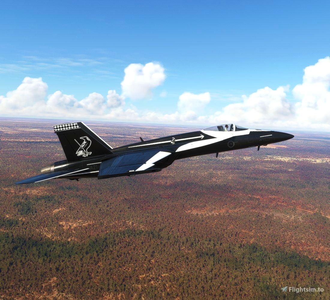 FA18 RAAF Magpie Microsoft Flight Simulator