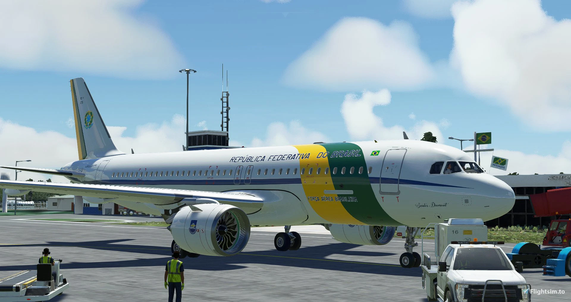 [A32NX] FAB VC-1A A320NX (High resolution) - Image 1