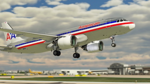 FBW A32NX A320 American Airlines 1968 Livery thumbnail 2