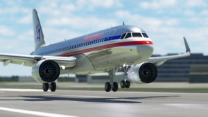 FBW A32NX A320 American Airlines 1968 Livery thumbnail 7