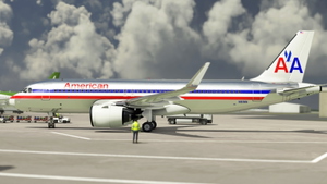 FBW A32NX A320 American Airlines 1968 Livery thumbnail 11