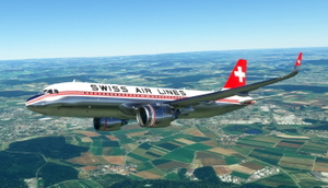 FBW A32NX SWISSAIR Retro Livery thumbnail 1