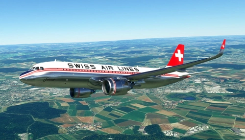 FBW A32NX SWISSAIR Retro Livery