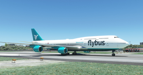 FlyBus - Boeing 747-800 [No Mirroring] [8K]