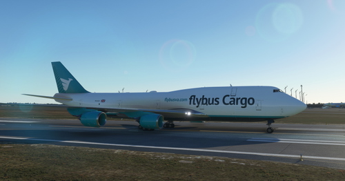 FlyBus Cargo - Boeing 747-8F [No Mirroring] [8K]