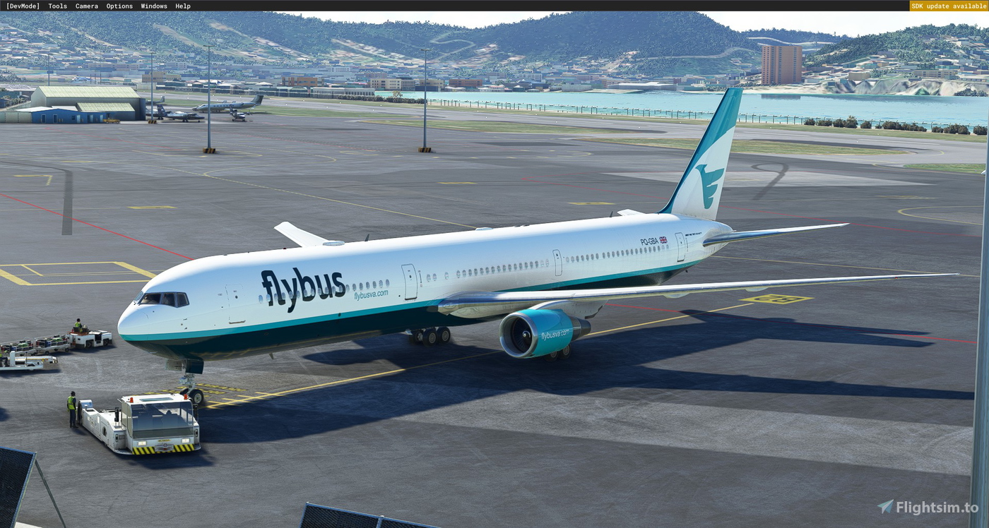 FlyBus | CS 767-400ER | 8K Resolution for Microsoft Flight Simulator | MSFS