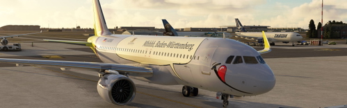 [A32NX] FlyByWire 32NX Germanwing D-AKNM 8K Resolution