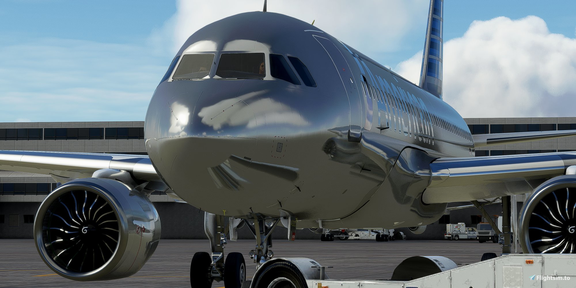 [A32NX] FlyByWire | Airbus A320neo American Airlines N400AN Special in 8k - Image 1
