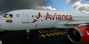 [A32NX] FlyByWire | Airbus A320neo AVIANCA N765AV in 8k  thumbnail 3