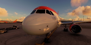 [A32NX] FlyByWire | Airbus A320neo Easy Jet HB-AYE in 8k thumbnail 1