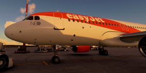 [A32NX] FlyByWire | Airbus A320neo Easy Jet HB-AYE in 8k thumbnail 2