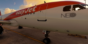[A32NX] FlyByWire | Airbus A320neo Easy Jet HB-AYE in 8k thumbnail 10