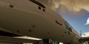 [A32NX] FlyByWire | Airbus A320neo FrenchBee F-HXES in 8k thumbnail 3