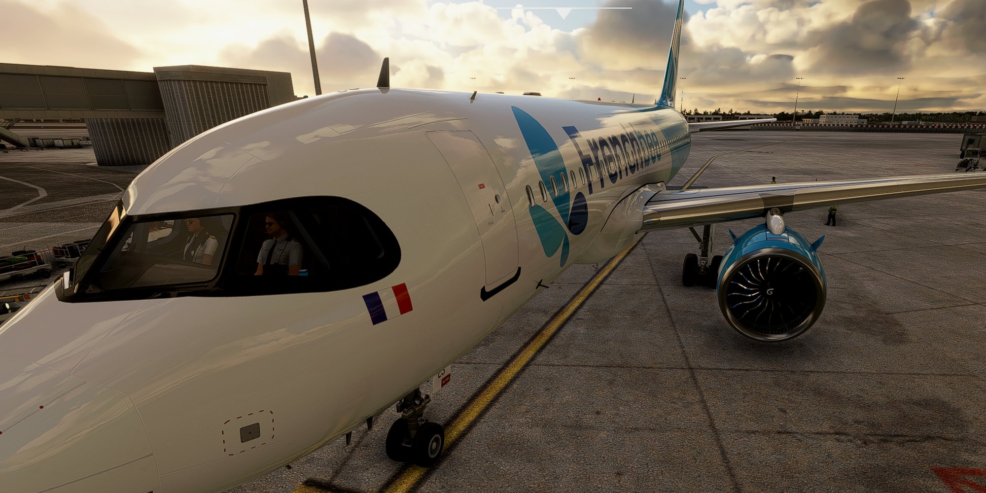 [A32NX] FlyByWire | Airbus A320neo FrenchBee F-HXES in 8k - Image 1