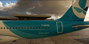 [A32NX] FlyByWire | Airbus A320neo FrenchBee F-HXES in 8k thumbnail 6