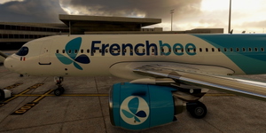 [A32NX] FlyByWire | Airbus A320neo FrenchBee F-HXES in 8k thumbnail 4