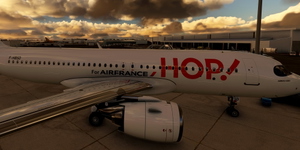 [A32NX] FlyByWire | Airbus A320neo HOP! Airlines F-HBSD in 6k thumbnail 9