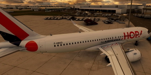 [A32NX] FlyByWire | Airbus A320neo HOP! Airlines F-HBSD in 6k thumbnail 8
