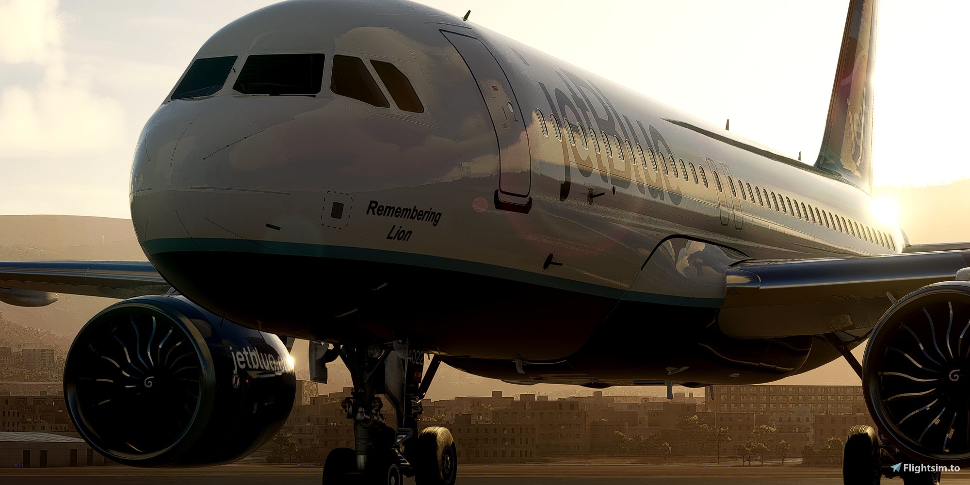 [A32NX] FlyByWire | Airbus A320neo jetBlue N4022X in 8k - Image 1