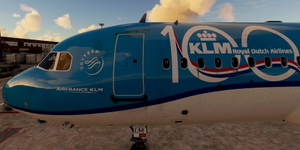 [A32NX] FlyByWire | Airbus A320neo KLM Royal Dutch Airlines PH-KLM Dirty in 8k  thumbnail 2