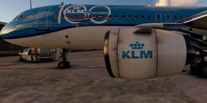 [A32NX] FlyByWire | Airbus A320neo KLM Royal Dutch Airlines PH-KLM Dirty in 8k  thumbnail 4
