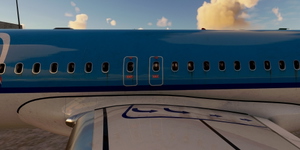[A32NX] FlyByWire | Airbus A320neo KLM Royal Dutch Airlines PH-KLM Dirty in 8k  thumbnail 3