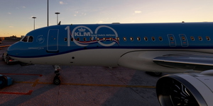 [A32NX] FlyByWire | Airbus A320neo KLM Royal Dutch Airlines PH-KLM in 8k thumbnail 2