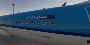 [A32NX] FlyByWire | Airbus A320neo KLM Royal Dutch Airlines PH-KLM in 8k thumbnail 6