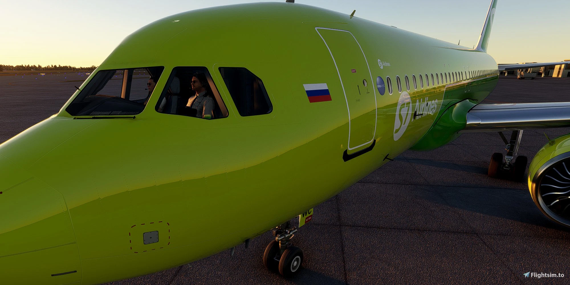 [A32NX] FlyByWire | Airbus A320neo S7 AIRLINES VP-BWC in 8k - Image 1
