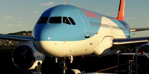 [A32NX] FlyByWire | Airbus A320neo Sunwings Airlines C-FHZZ in 8k