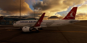 [A32NX] FlyByWire | Airbus A320neo TURKISCH AIRLINES TC-LSF in 8k thumbnail 6