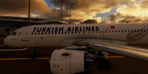 [A32NX] FlyByWire | Airbus A320neo TURKISCH AIRLINES TC-LSF in 8k thumbnail 4