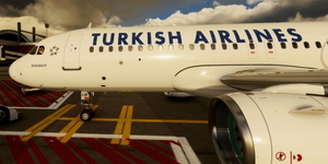 [A32NX] FlyByWire | Airbus A320neo TURKISCH AIRLINES TC-LSF in 8k thumbnail 2