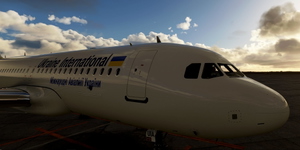 [A32NX] FlyByWire | Airbus A320neo UKRAINE INTERNATIONAL AIRLINES UR-UIA in 8k thumbnail 9