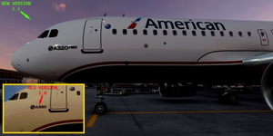 [A32NX] FlyByWire | Airbus A320neo  US Airways N578UW in 8k thumbnail 2