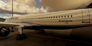 [A32NX] FlyByWire | Airbus A320neo  US Airways N578UW in 8k thumbnail 5