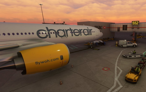 FLYWOH A330-900neo Charterair UK
