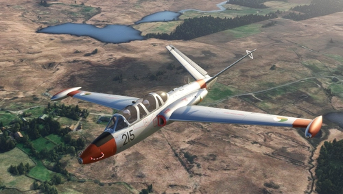 Fouga Magister Irish Air Corps #215