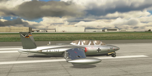 Fouga Magister Luftwaffe AA-142