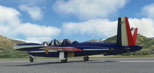 Fouga Magister ZK-FGA