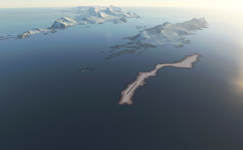 FRED Fredriksen Island, South Orkney Islands, Antarctica.