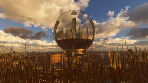 Gallifrey Citadel from Doctor Who
