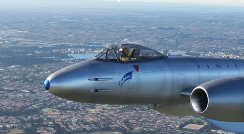 Gloster Meteor Mk.8 RAAF A77-875 Meteorites
