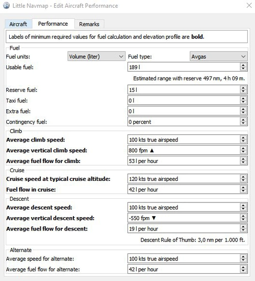 GotGravel Savage Grravel - Little Navmap Performance File